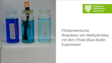 Photochemical reduction of methylene blue using the Photo-Blue-Bottle-Experiment