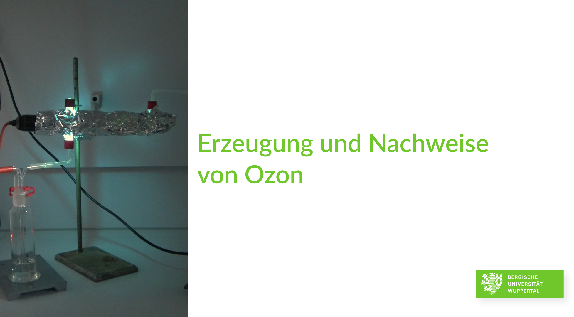 Erzeugung und Nachweise von Ozon Erzeugung und Nachweise von Ozon